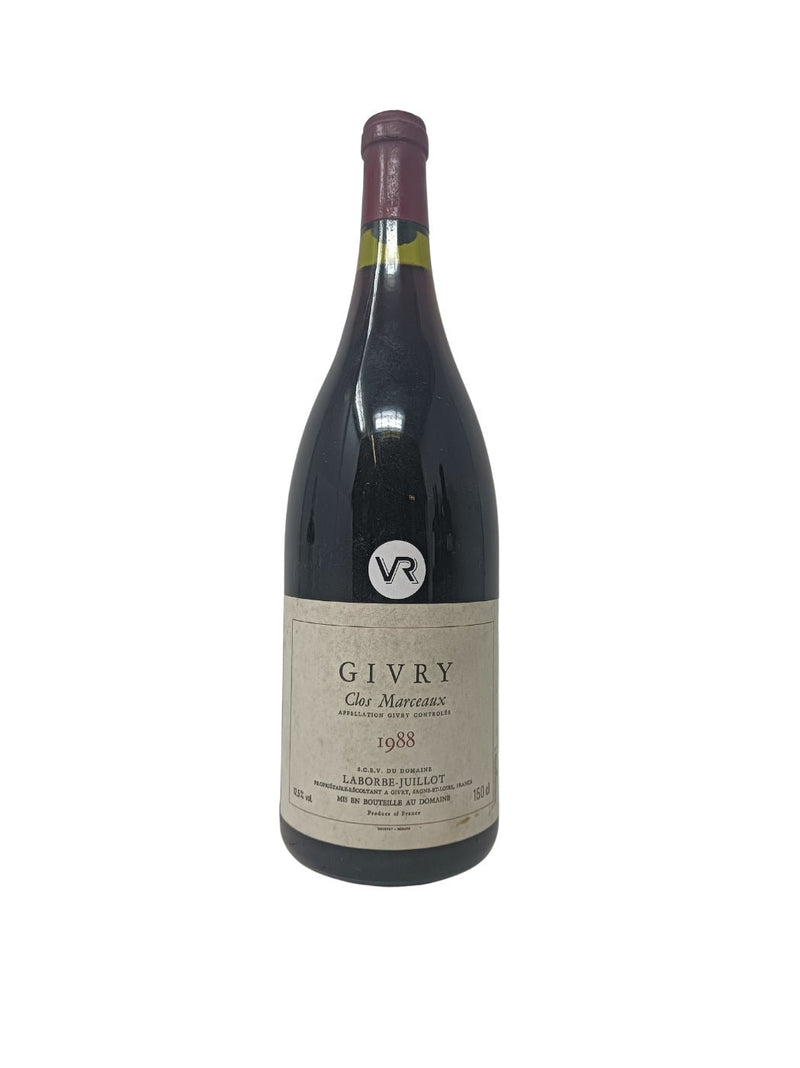 1,5L Givry "Clos Marceaux" - 1988 - Laborbe Juillot - Vins les plus rares