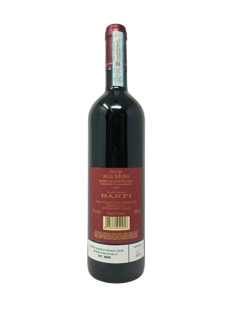 Rosso di Montalcino "Poggio alle Mura" - 2016 - Castello Banfi