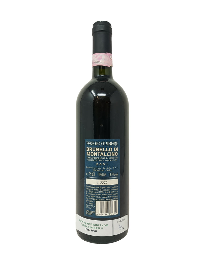 Brunello di Montalcino - 2001 - Poggio Guidone