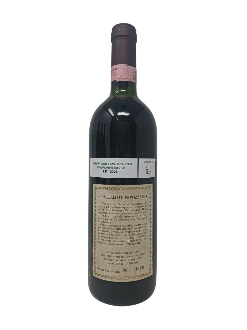 Chianti Rufina Riserva "Nipozzano" - 1988 - Frescobaldi