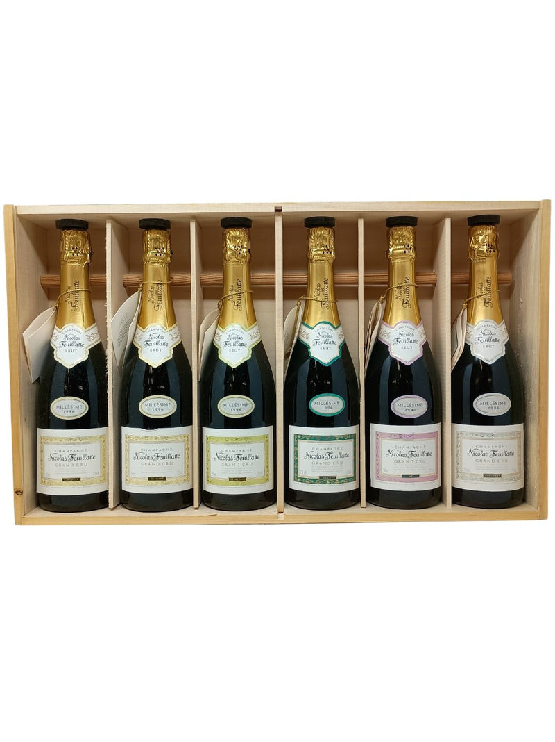 6x Champagne Cuvée "Collection Particuliere Grands Crus" IOWC - 1996 - Nicolas Feuillatte - Vins les plus rares