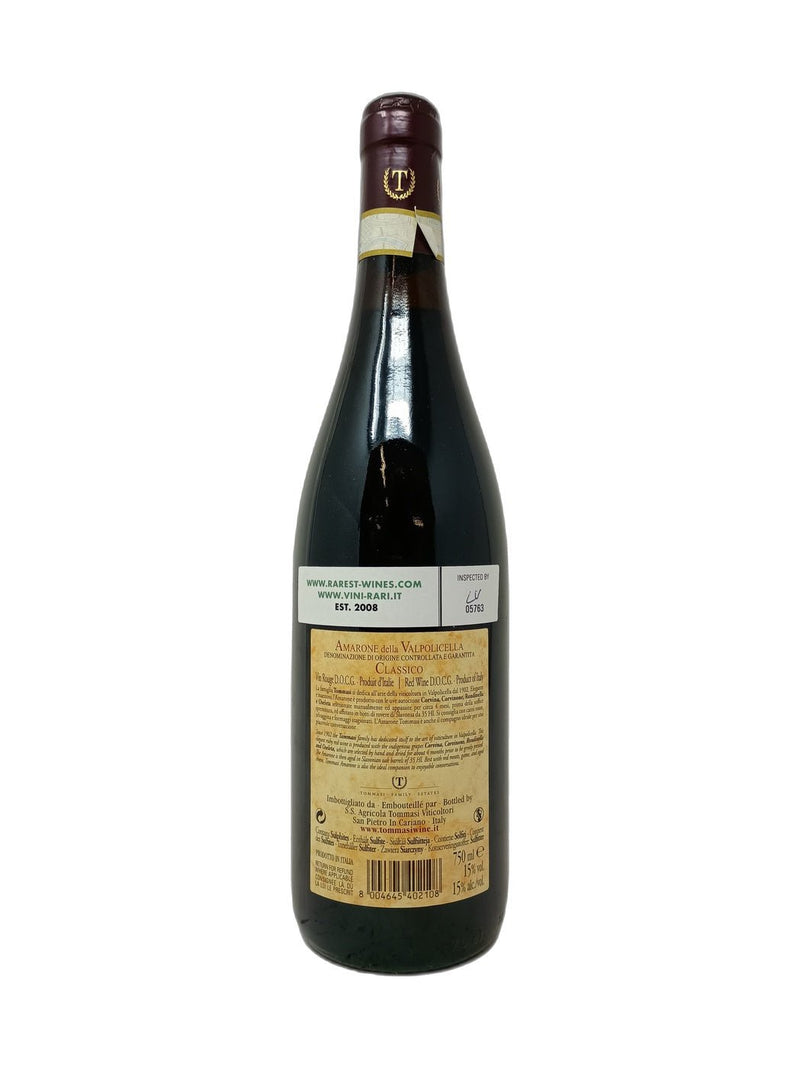 Amarone della Valpolicella - 2015 - Tommasi - Vins les plus rares