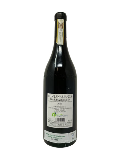 Barbaresco - 2021 - Fontanabianca - Vins les plus rares