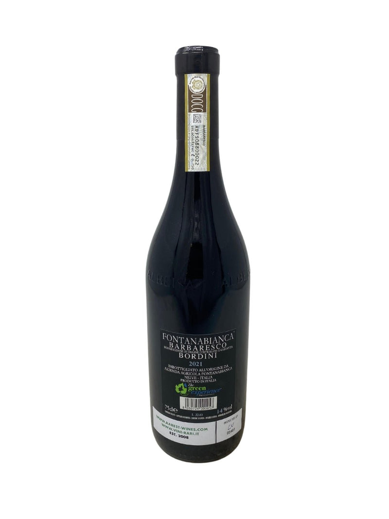 Barbaresco "Bordini" - 2021 - Fontanabianca - Vins les plus rares