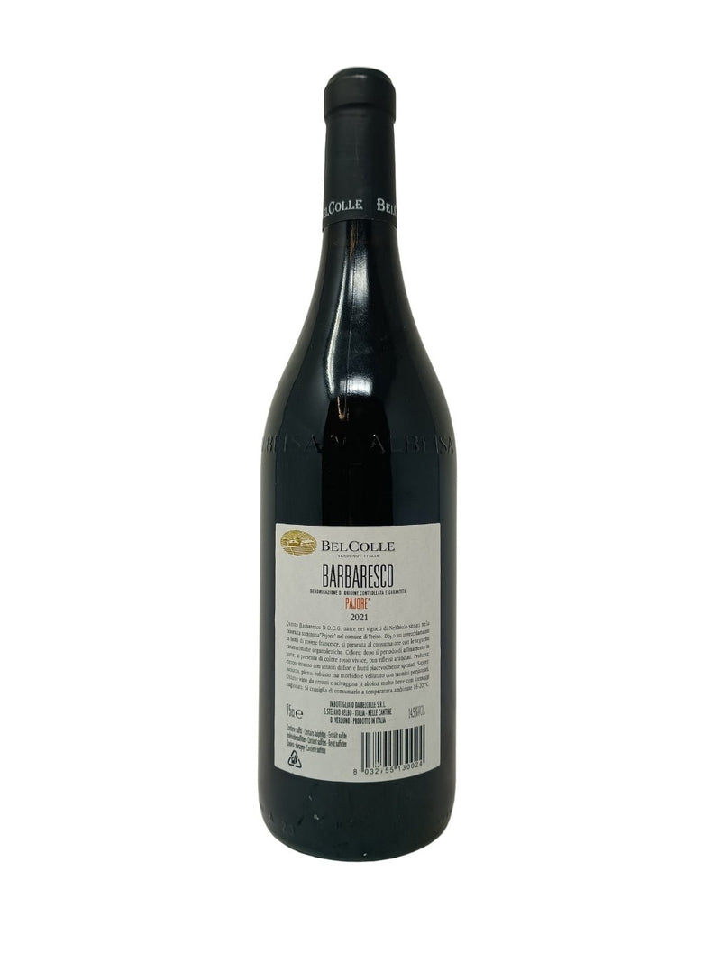 Barbaresco 'Pajore' - 2021 - Bel Colle - Vins les plus rares