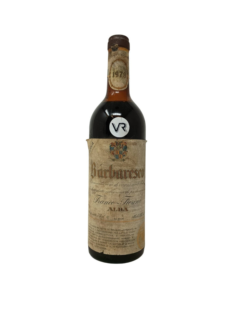 Barbaresco Riserva - 1978 - Franco Fiorina - Vins les plus rares