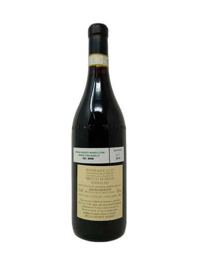 Barbaresco Riserva "Bricco di Neive" - 2013 - Dante Rivetti - Vins les plus rares