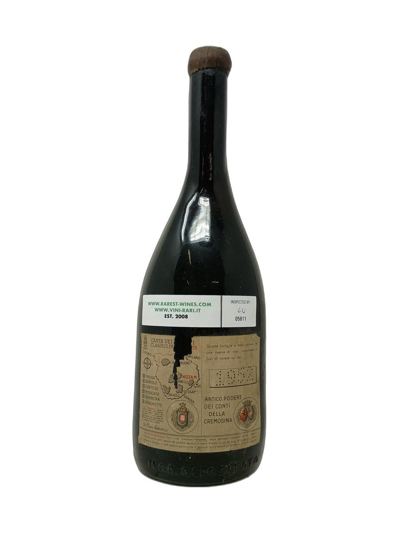 Barbaresco Riserva Cremosina - 1952 - Bersano - Vins les plus rares