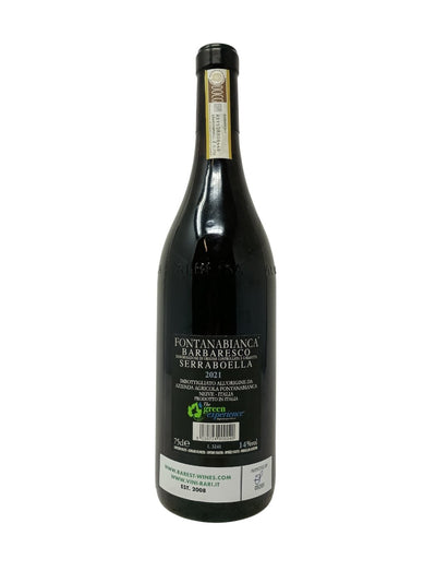 Barbaresco "Serraboella" - 2021 - Fontanabianca - Vins les plus rares