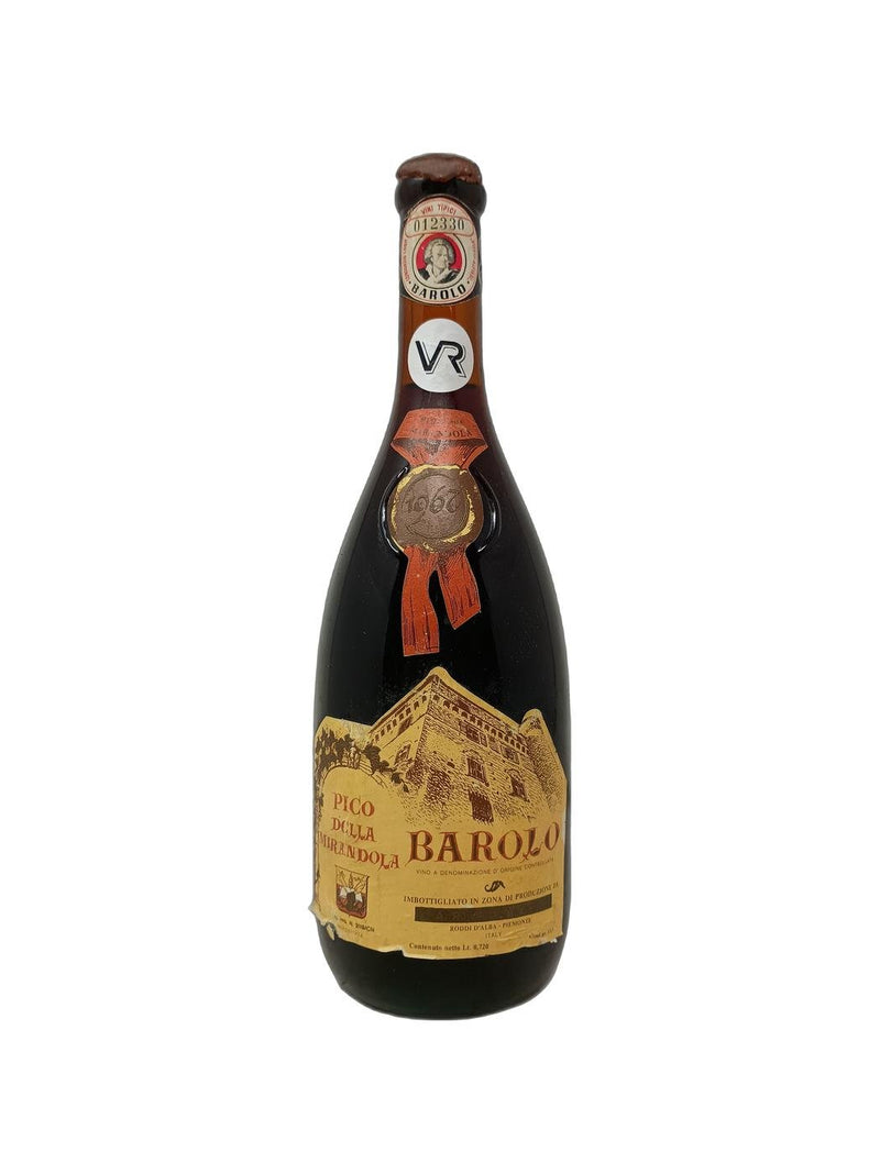 Barolo - 1967 - Pico della Mirandola - Vins les plus rares