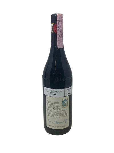 Barolo - 1996 - Giacomo Borgogno e Figli - Vins les plus rares