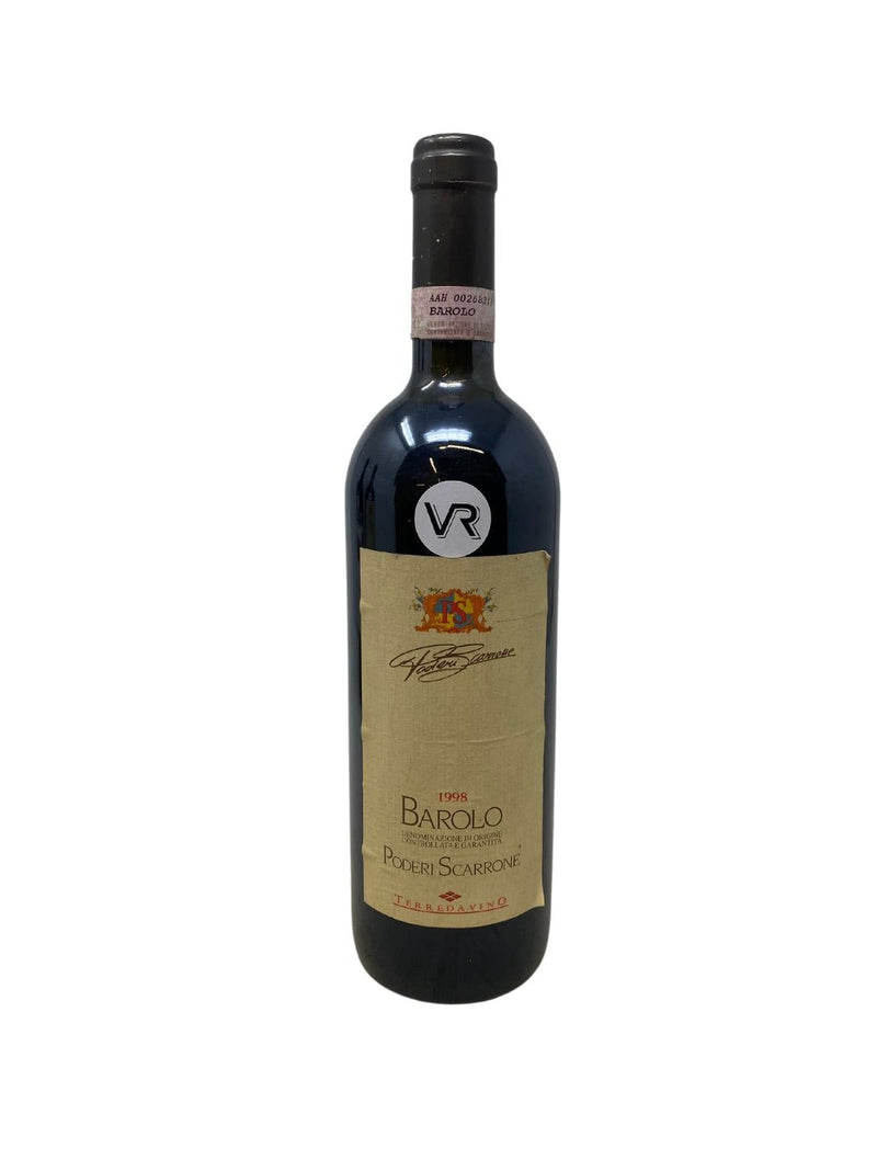 Barolo - 1998 - Poderi Scarrone - Vins les plus rares