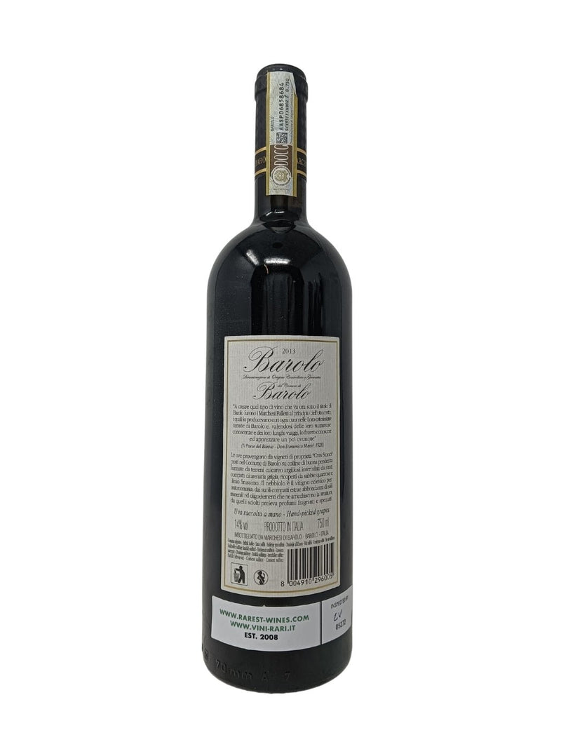 Barolo del Comune di Barolo - 2013 - Marchesi di Barolo - Rarest Wines