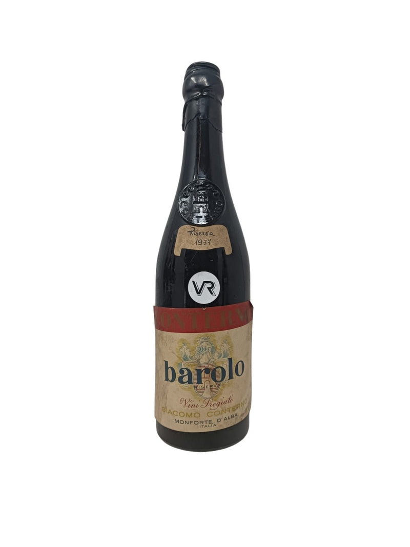 Barolo Riserva - 1937 - Giacomo Conterno - Vins les plus rares