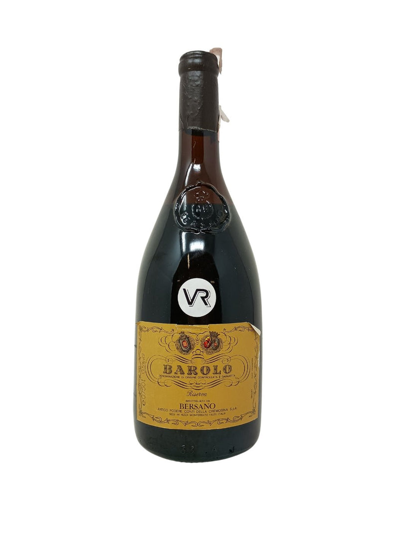 Barolo Riserva - 1985 - Bersano - Vins les plus rares