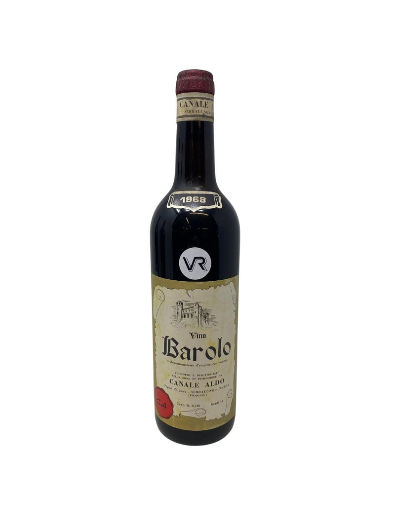 Barolo "Vigna Rionda" - 1968 - Canale Aldo - Vins les plus rares