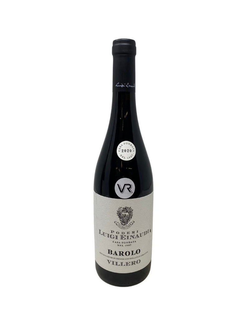 Barolo "Villero" - 2020 - Poderi Luigi Einaudi - Vins les plus rares