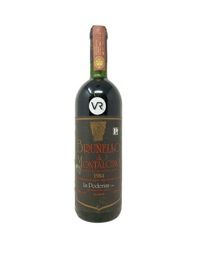 Brunello di Montalcino - 1984 - La Poderina - Vins les plus rares