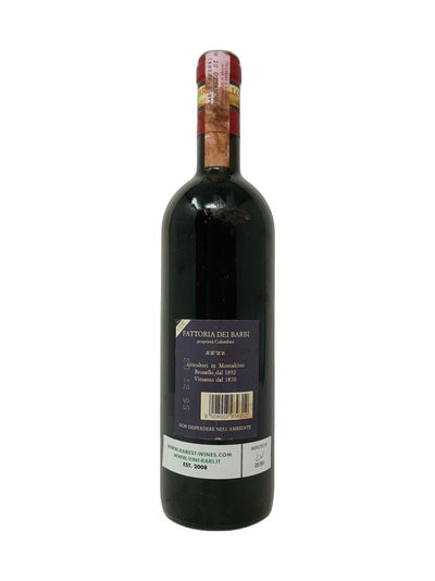 Brunello di Montalcino - 1991 - Fattoria dei Barbi - Vins les plus rares