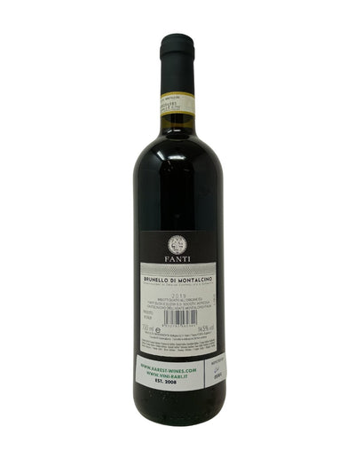 Brunello di Montalcino - 2019 - Fanti - Vins les plus rares