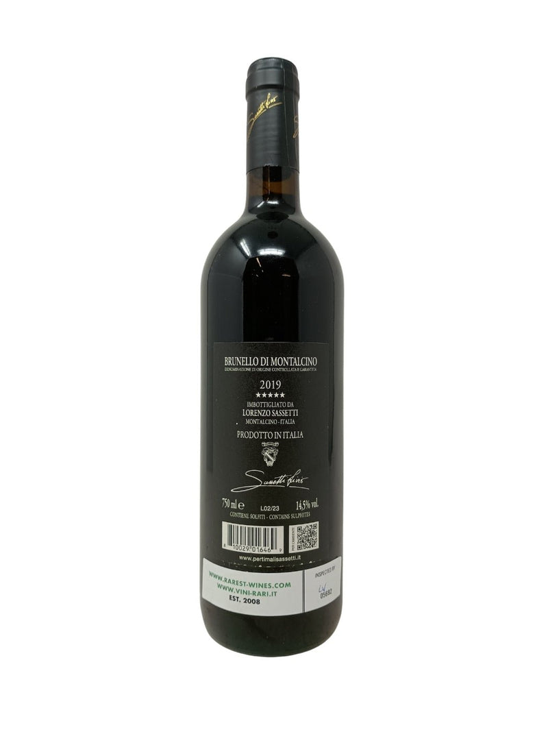 Brunello di Montalcino - 2019 - Lorenzo Sassetti - Vins les plus rares