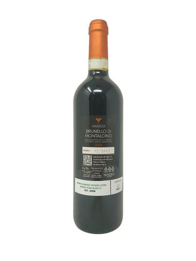 Brunello di Montalcino - 2019 - Rabissi - Vins les plus rares