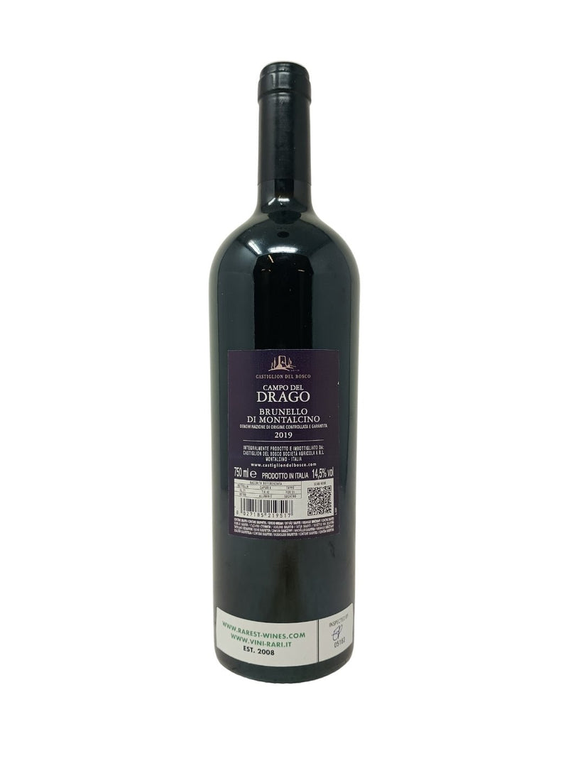 Brunello di Montalcino "Campo del Drago" - 2019 - Castiglion del Bosco - Vins les plus rares