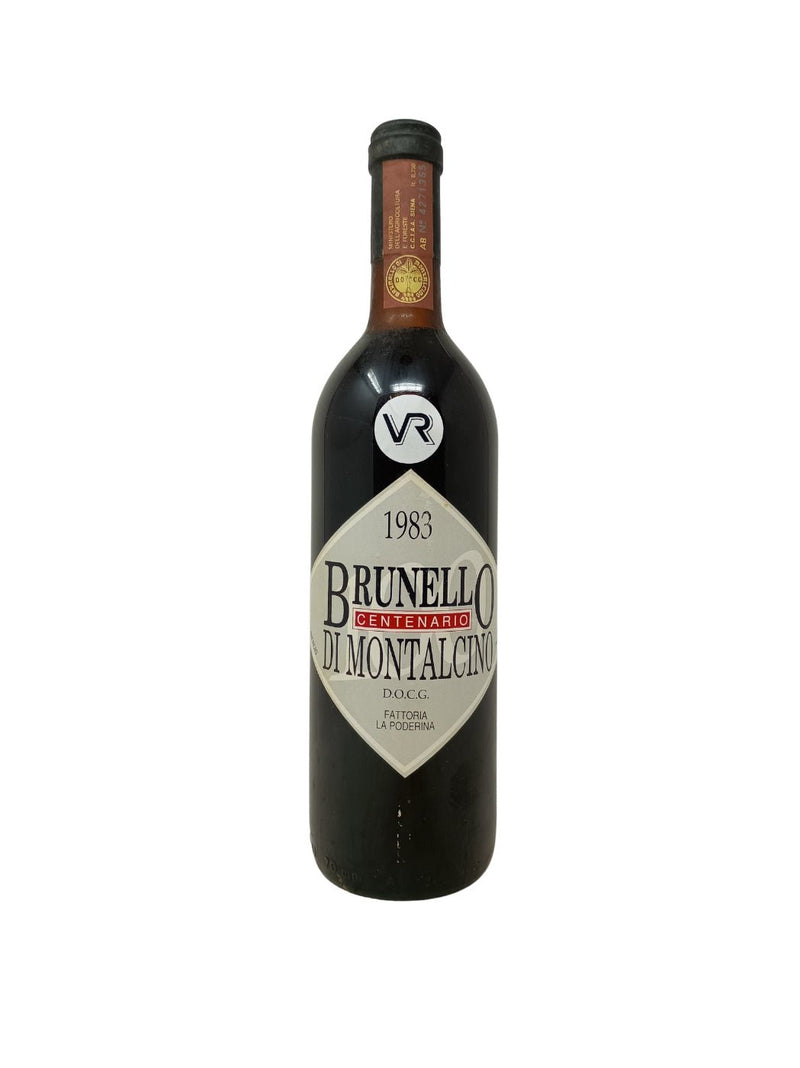 Brunello di Montalcino "Centenario" - 1983 - La Poderina - Vins les plus rares