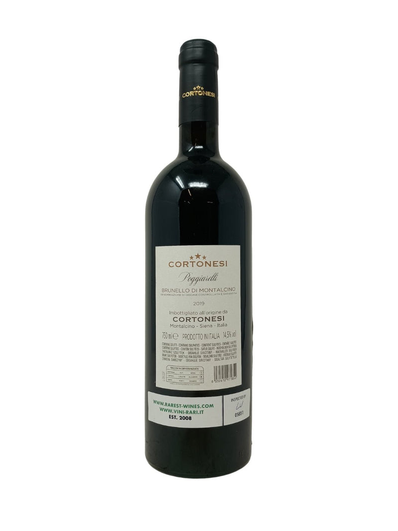 Brunello di Montalcino "Poggiarelli" - 2019 - Cortonesi - Vins les plus rares