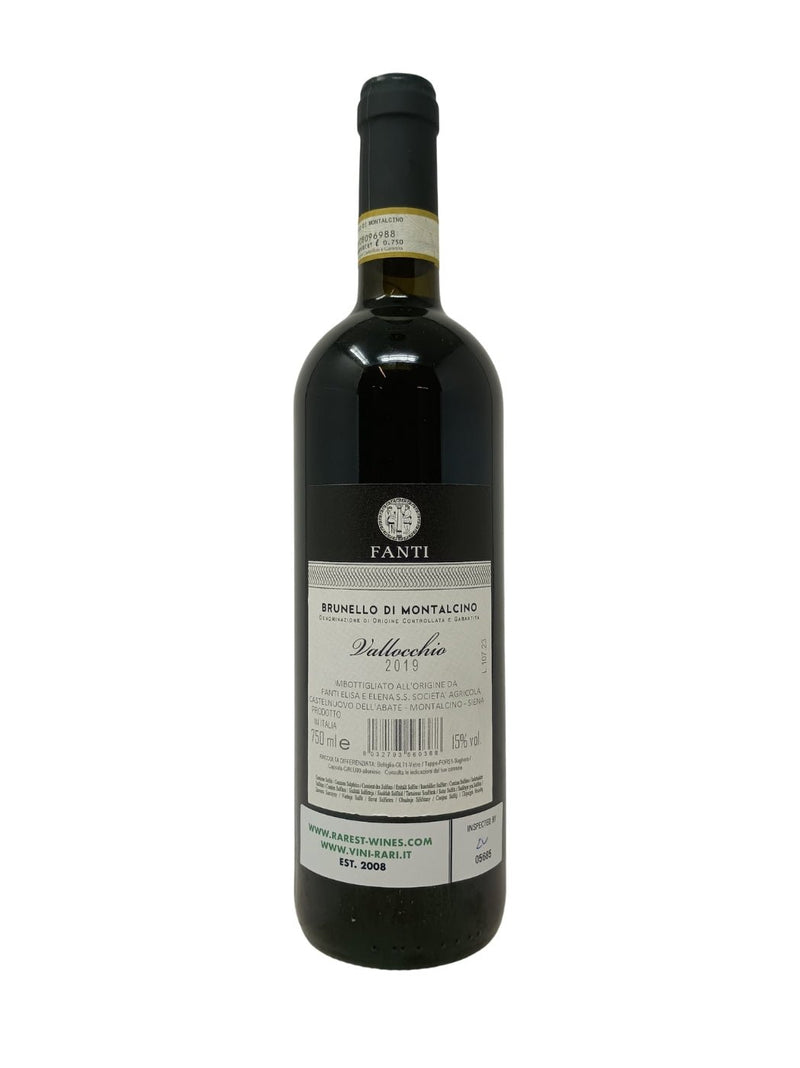 Brunello di Montalcino "Vallocchio" - 2019 - Fanti - Vins les plus rares