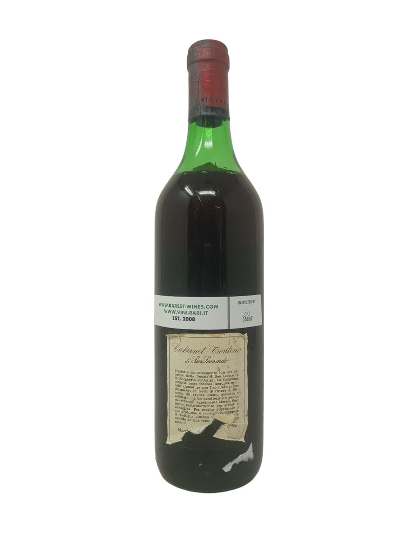 Cabernet Trentino "San Leonardo" - 1982 - Guerrieri Gonzaga - Vins les plus rares