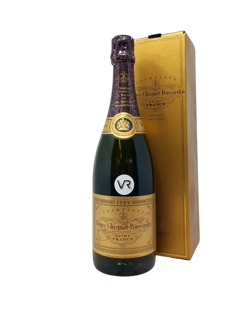 Champagne Cuvée "Vintage Reserve" IOC - 1989 - Veuve Clicquot Ponsardin - Vins les plus rares