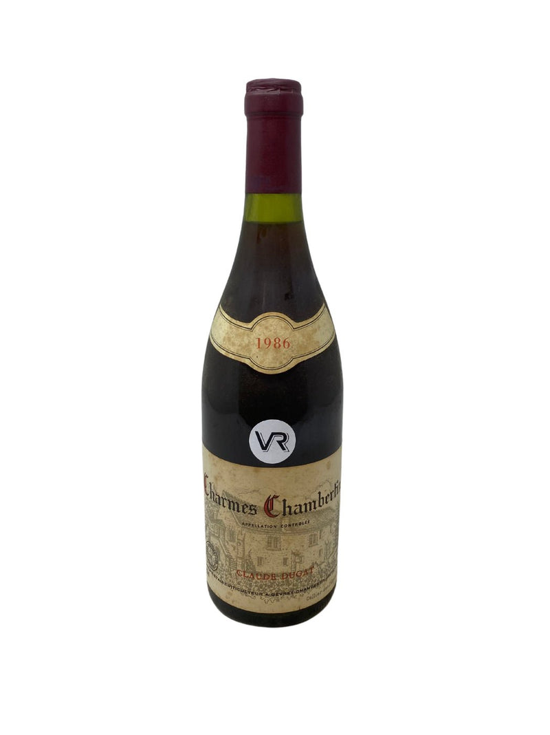 Charmes Chambertin - 1986 - Claude Dugat - Vins les plus rares