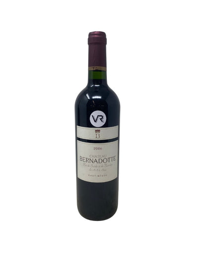 Château Bernadotte - 2006 - Haut Médoc - Vins les plus rares