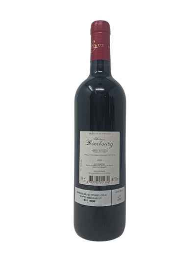 Château Limbourg - 2016 - Pessac Leognan - Vins les plus rares