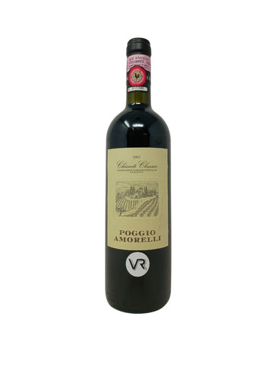 Chianti Classico - 2003 - Poggio Amorelli - Vins les plus rares