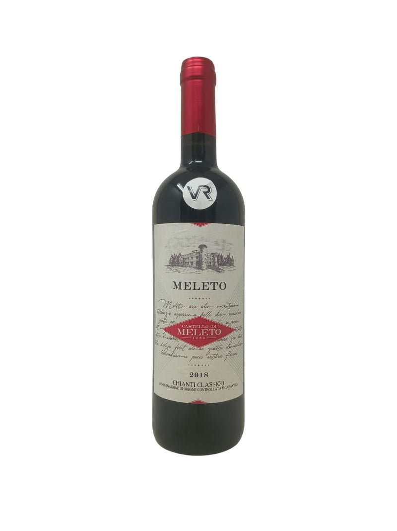 Chianti Classico - 2018 - Castello di Meleto - Vins les plus rares