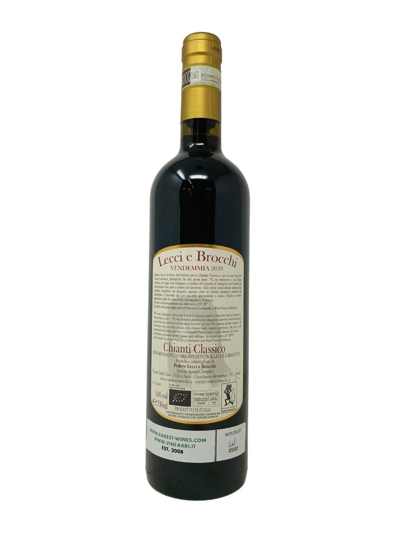 Chianti Classico - 2020 - Podere Lecci et Brocchi - Vins les plus rares