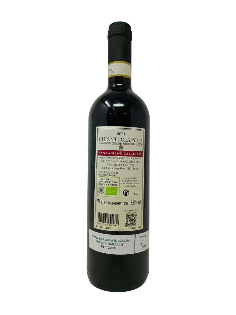 Chianti Classico - 2021 - San Fabiano Calcinaia - Vins les plus rares