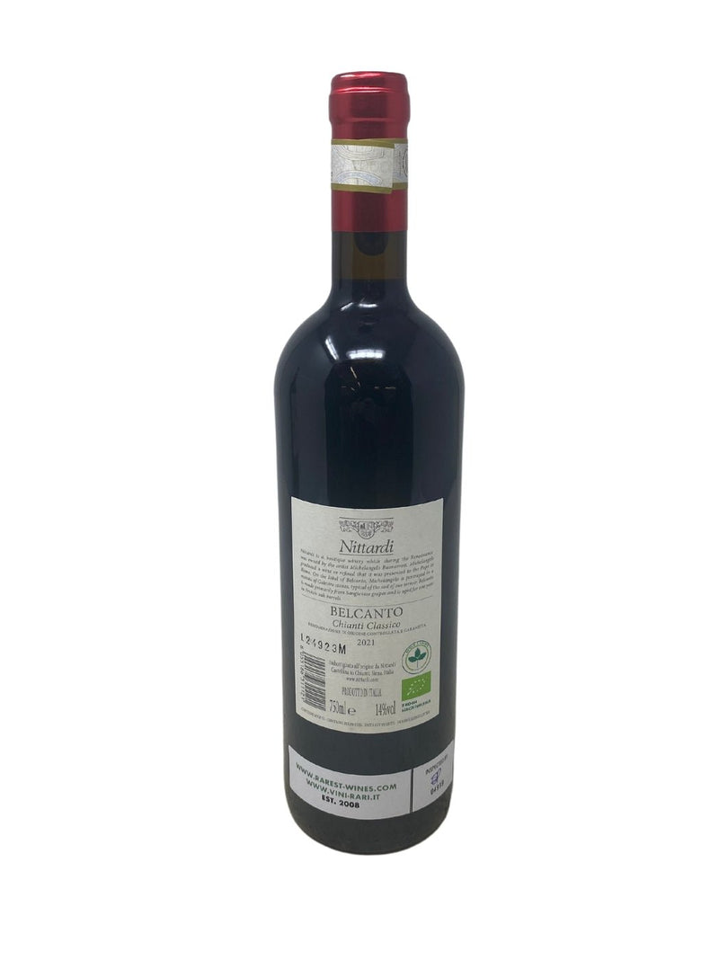 Chianti Classico "Belcanto" - 2021 - Nittardi - Vins les plus rares