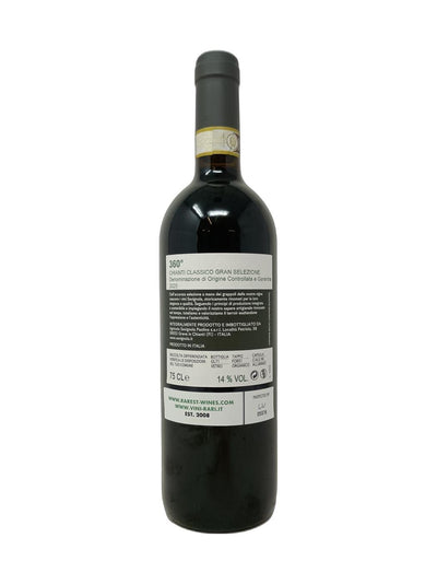 Chianti Classico Gran Selezione "360°" - 2020 - Savignola - Vins les plus rares