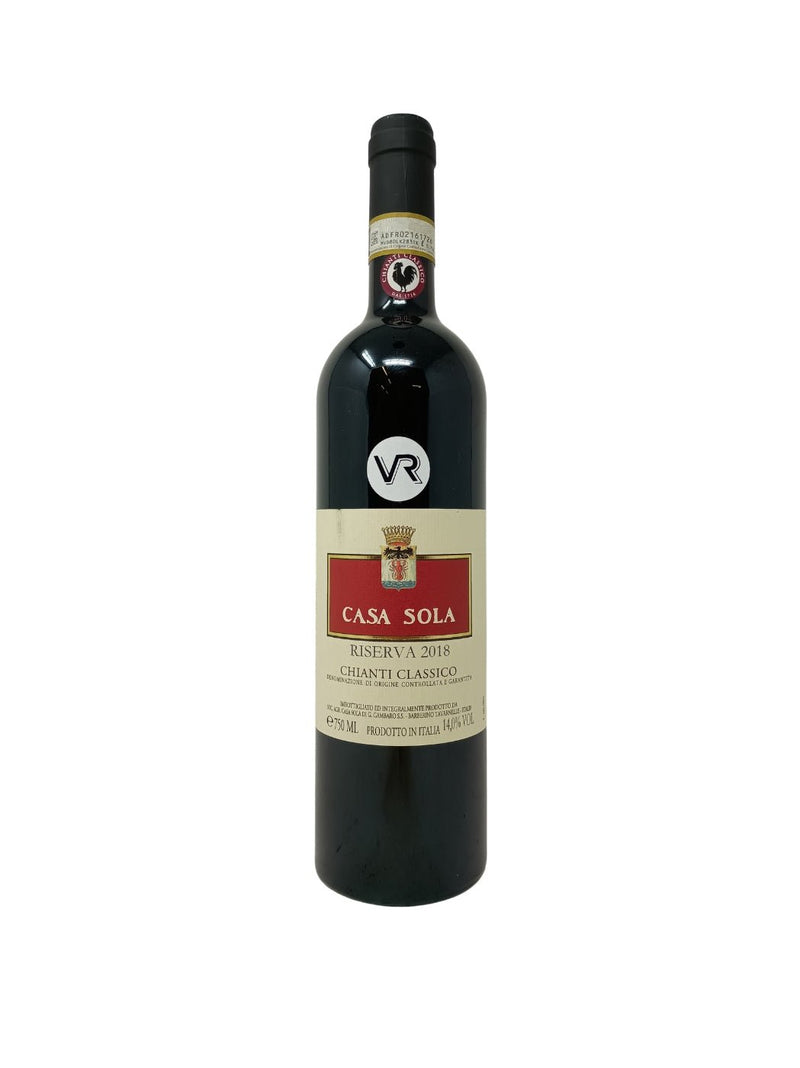 Chianti Classico Riserva - 2018 - Casa Sola - Vins les plus rares