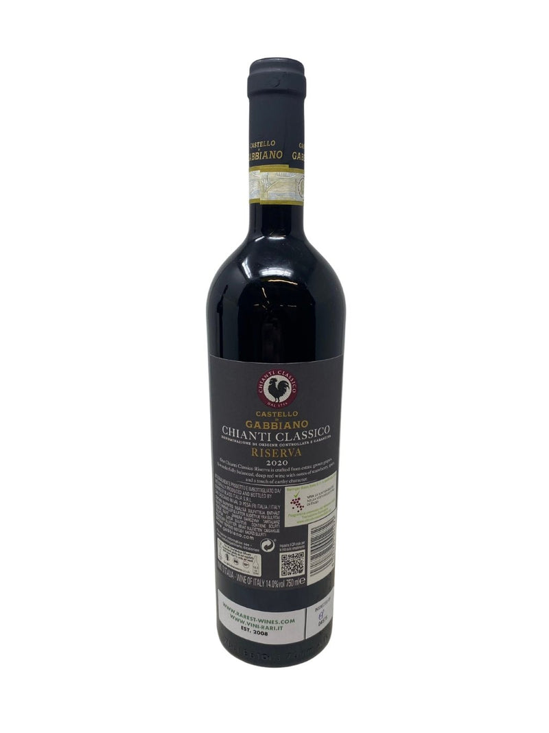 Chianti Classico Riserva - 2020 - Castello di Gabbiano - Vins les plus rares