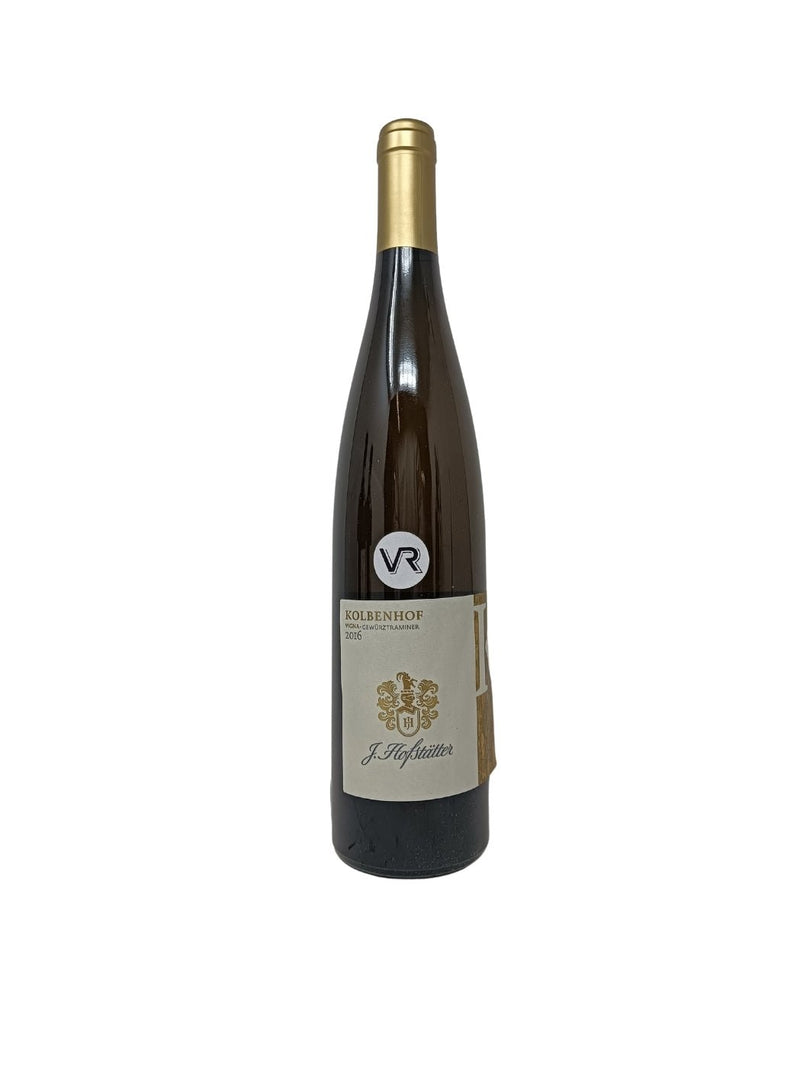 Gewurztraminer Kolbenhof Alto Adige - 2016 - J. Hofstatter - Vins les plus rares