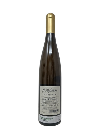 Gewurztraminer Kolbenhof Alto Adige - 2016 - J. Hofstatter - Vins les plus rares