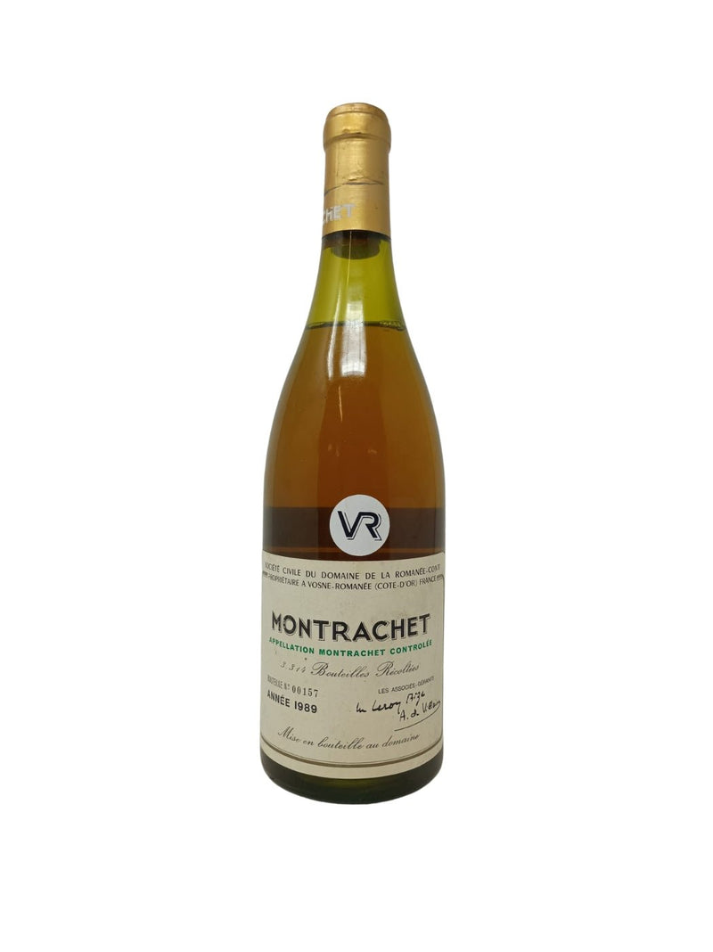 Montrachet - 1989 - Domaine de la Romanee Conti - Vins les plus rares