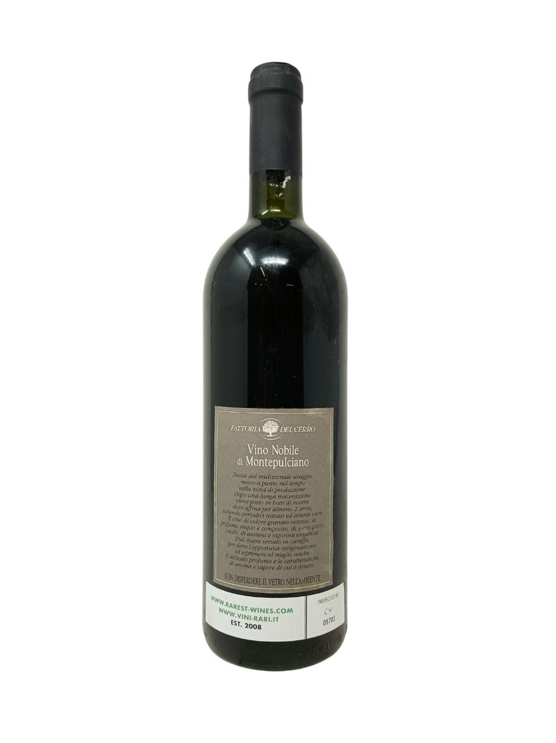 Vino Nobile di Montepulciano - 1996 - Fattoria del Cerro - Vins les plus rares