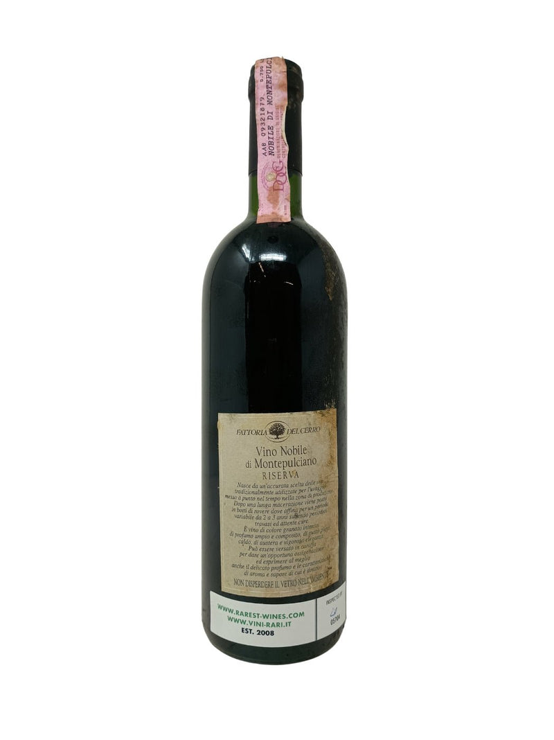 Vino Nobile di Montepulciano Riserva - 1991 - Fattoria del Cerro - Vins les plus rares