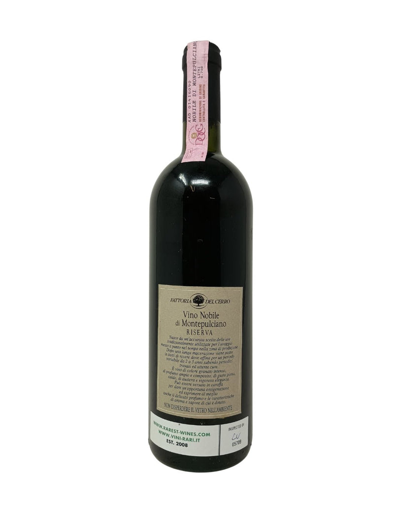 Vino Nobile di Montepulciano Riserva - 1995 - Fattoria del Cerro - Vins les plus rares