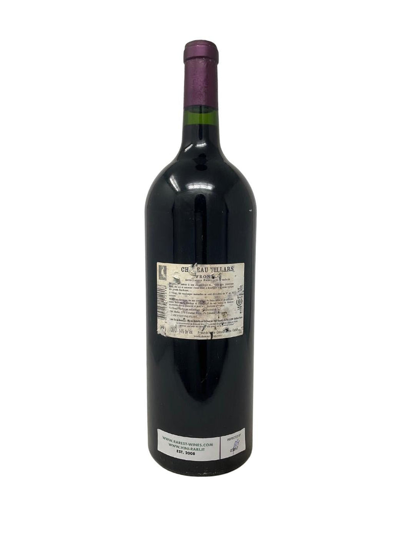 1,5L Château Villars - 2012 - Fronsac - Vins les plus rares